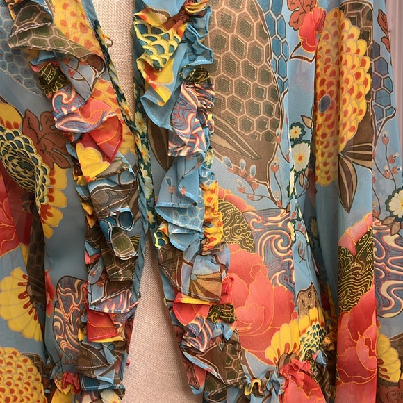 LOUIS FÉRAUD VINTAGE NWT BLOUSE - Picture 10 of 11